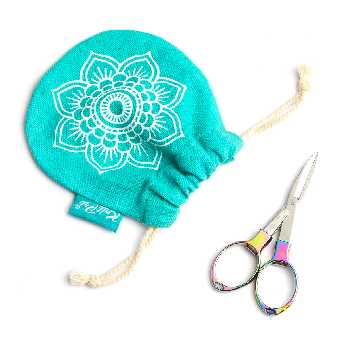 Rainbow Folding Scissors The Mindful Collection by Knitpro