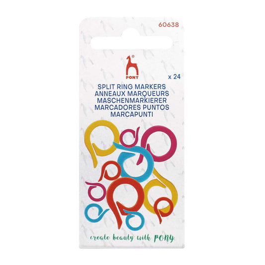 Pony Split Ring Stitch Markers