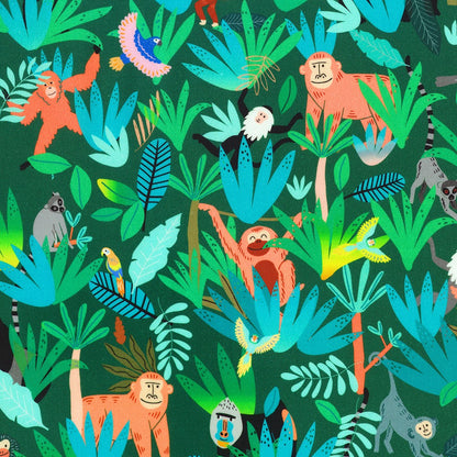 Treetop Jungle - Robert Kaufman Fabrics