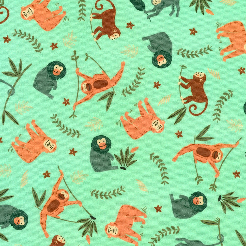 Treetop Jungle - Robert Kaufman Fabrics