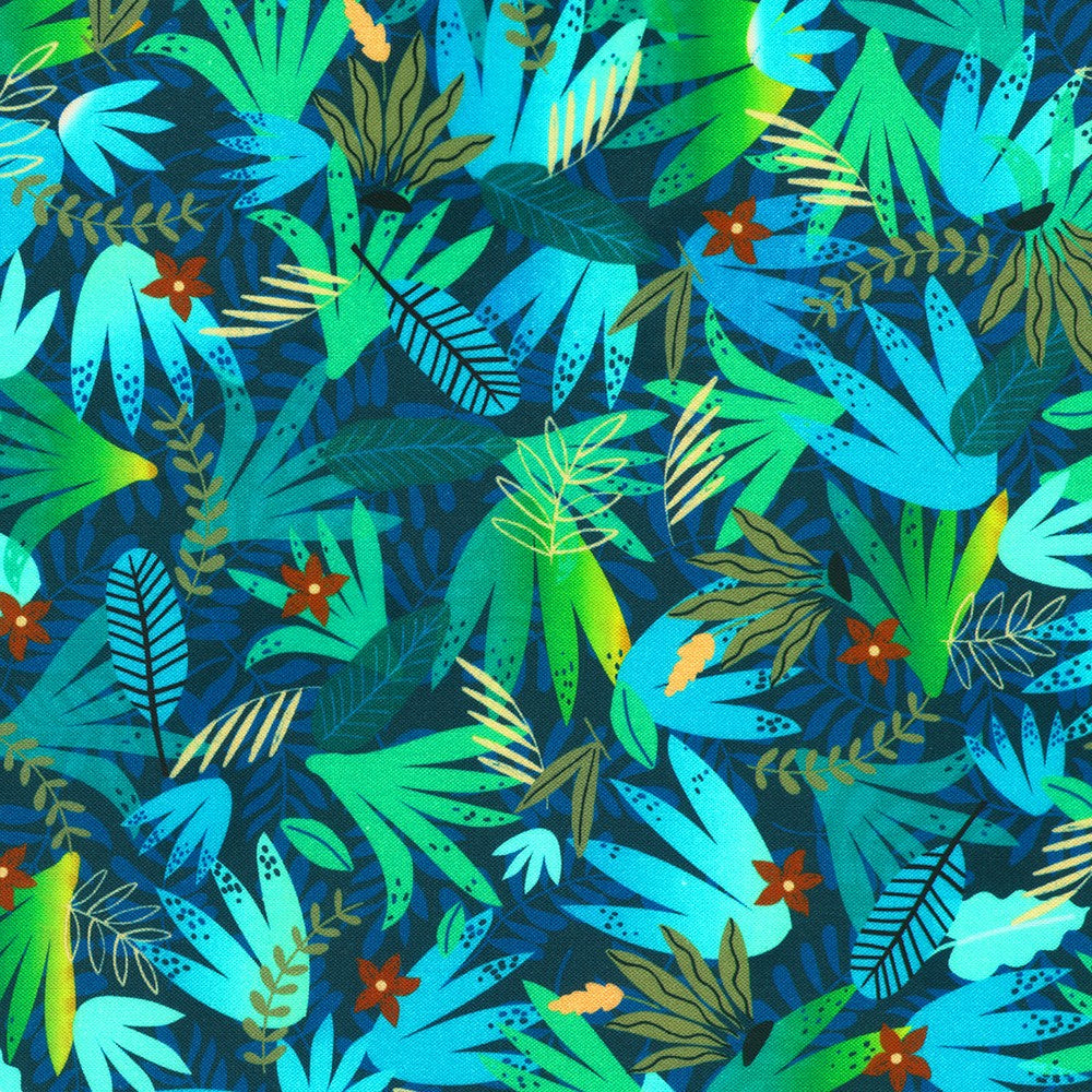 Treetop Jungle - Robert Kaufman Fabrics