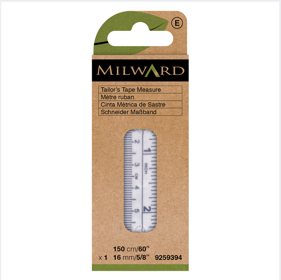 Tape Measure: Tailors Tape: Plastic End