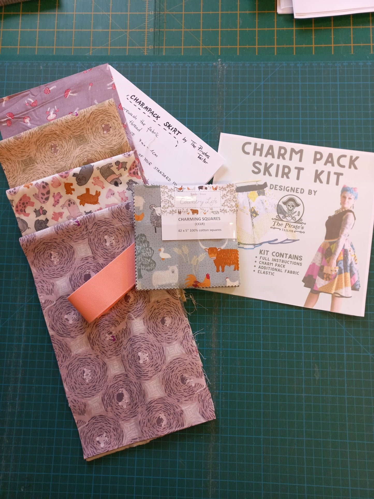 Charm Pack Skirt Kit