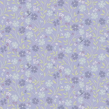 Lewis and Irene - Cassandra Connolly Floral Song Fabric