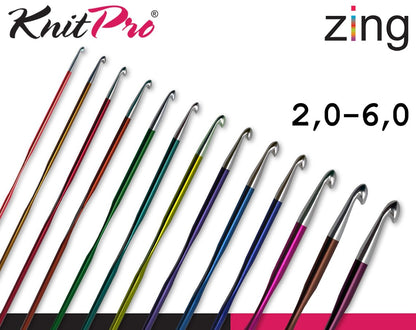 Knit Pro - Zing - Crochet Hooks