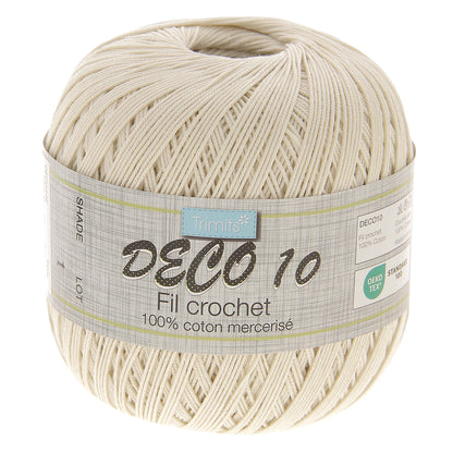 Trimits Deco 10 Mercerised Crochet Cotton