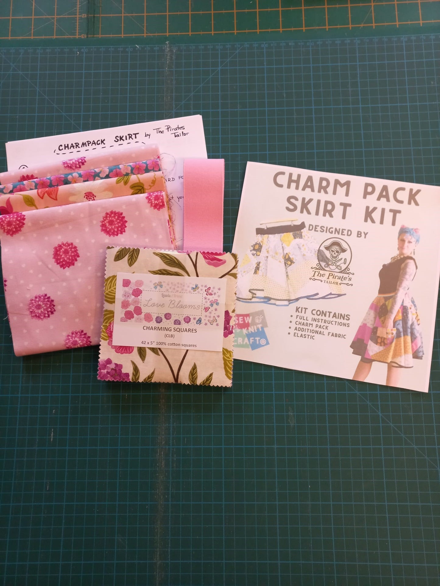 Charm Pack Skirt Kit