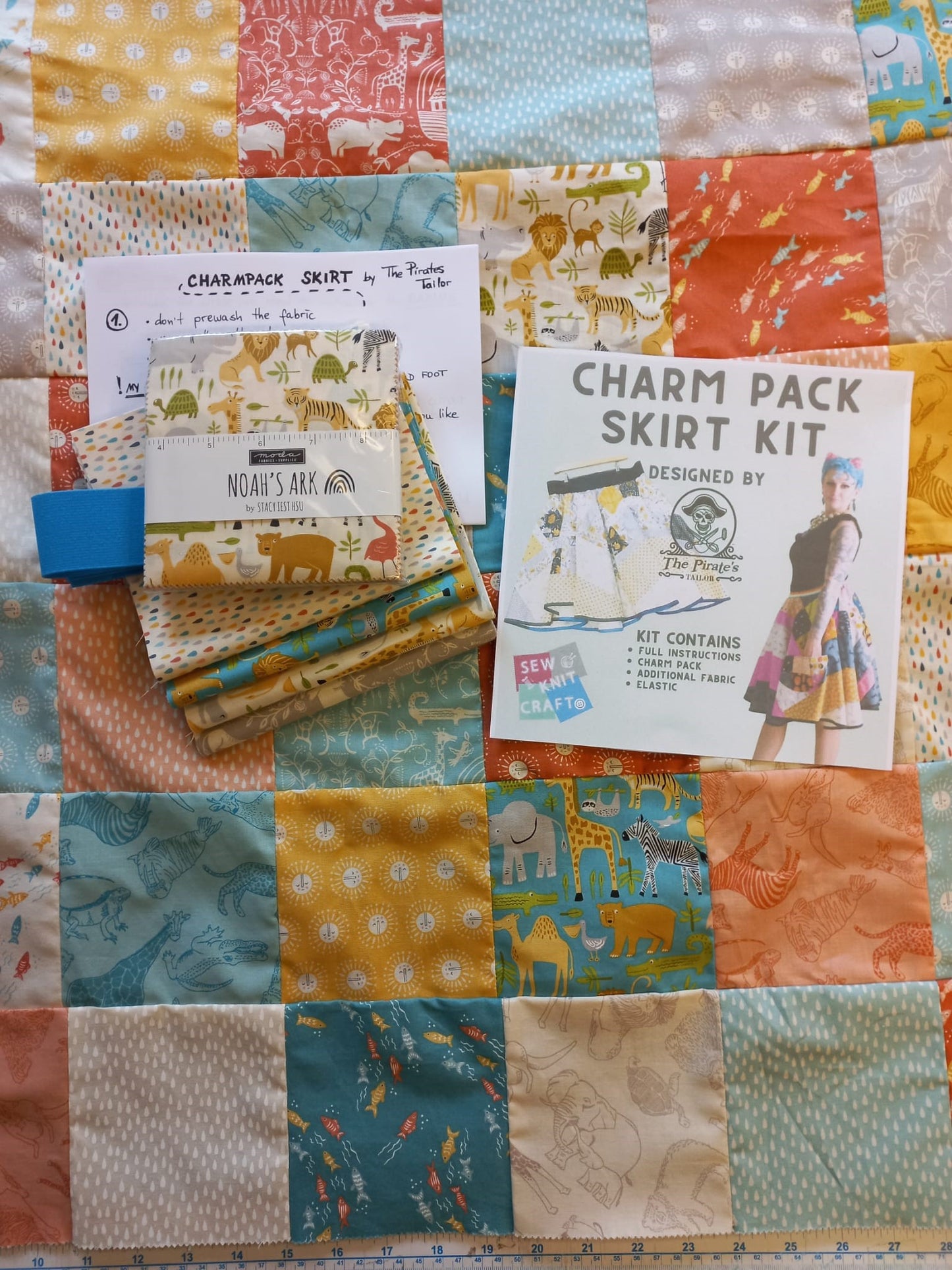 Charm Pack Skirt Kit