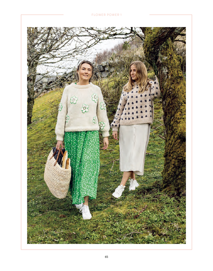 Embroidered Knits by Diana Loug