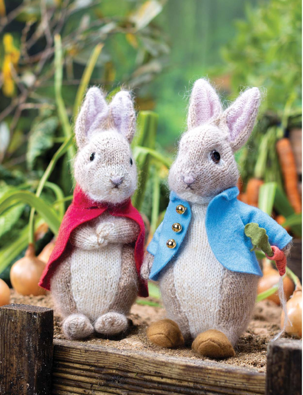 Knitting Peter Rabbit by Claire Garland