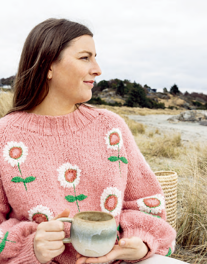 Embroidered Knits by Diana Loug