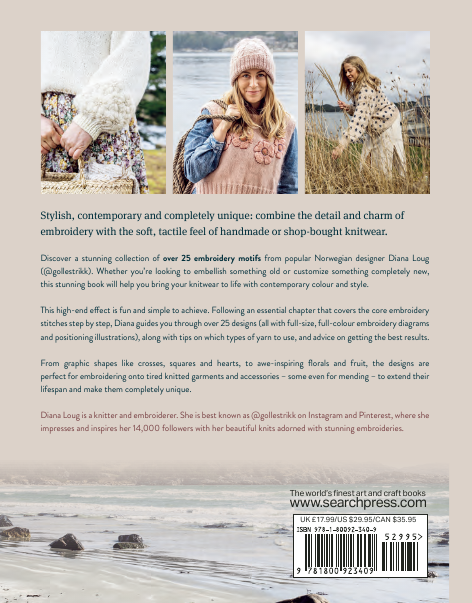Embroidered Knits by Diana Loug