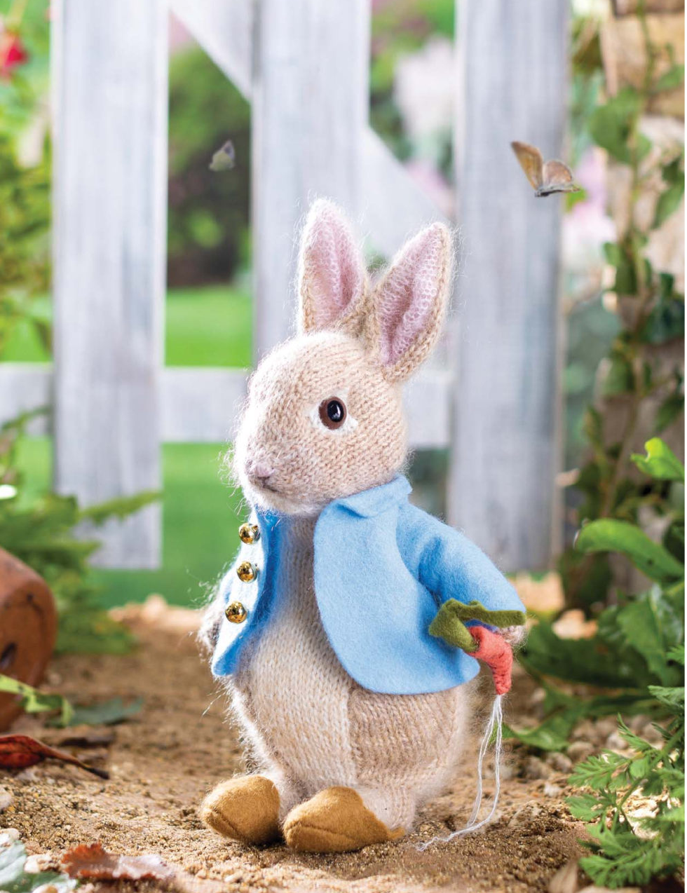 Knitting Peter Rabbit by Claire Garland