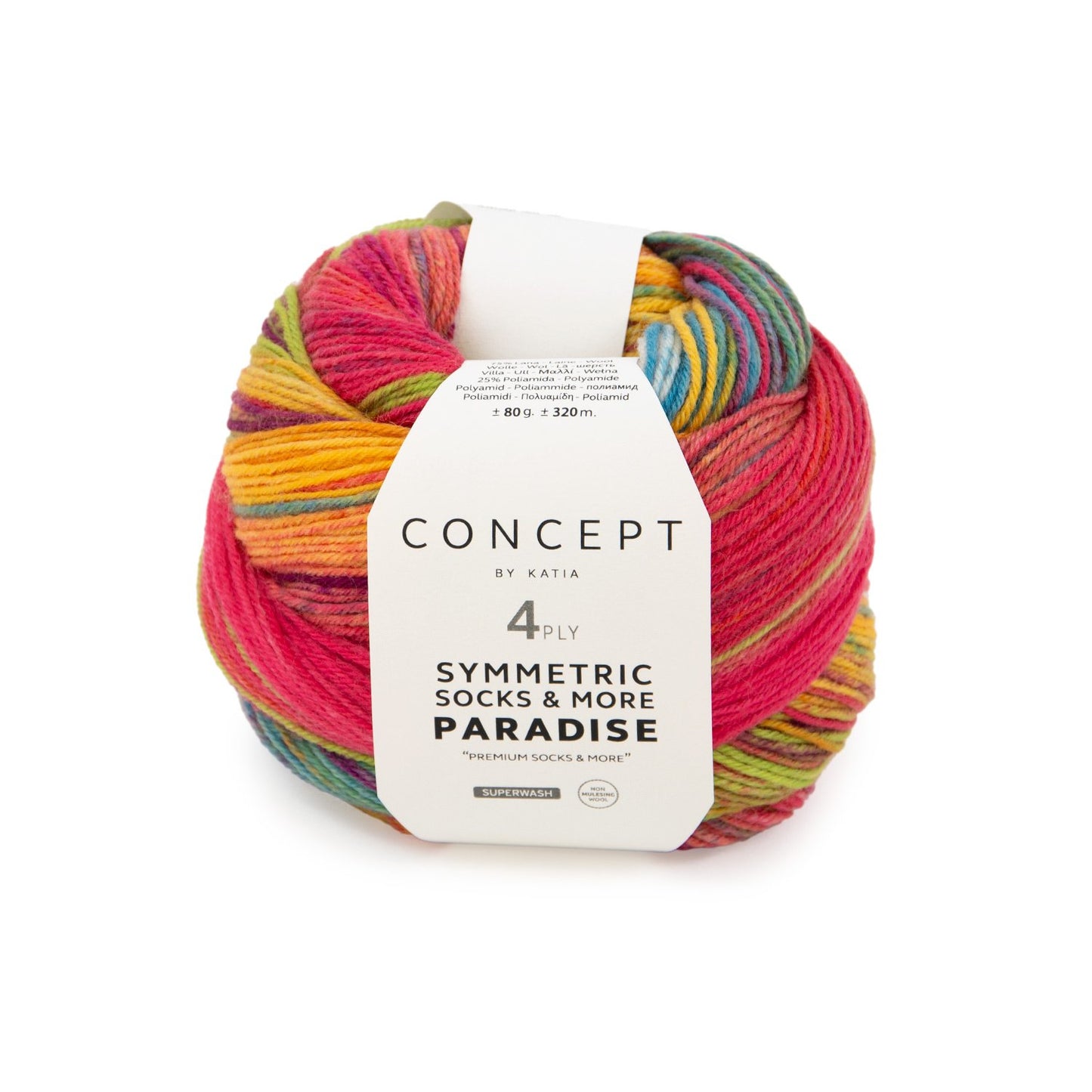 Katia Concept Symmetric Socks & More Paradise