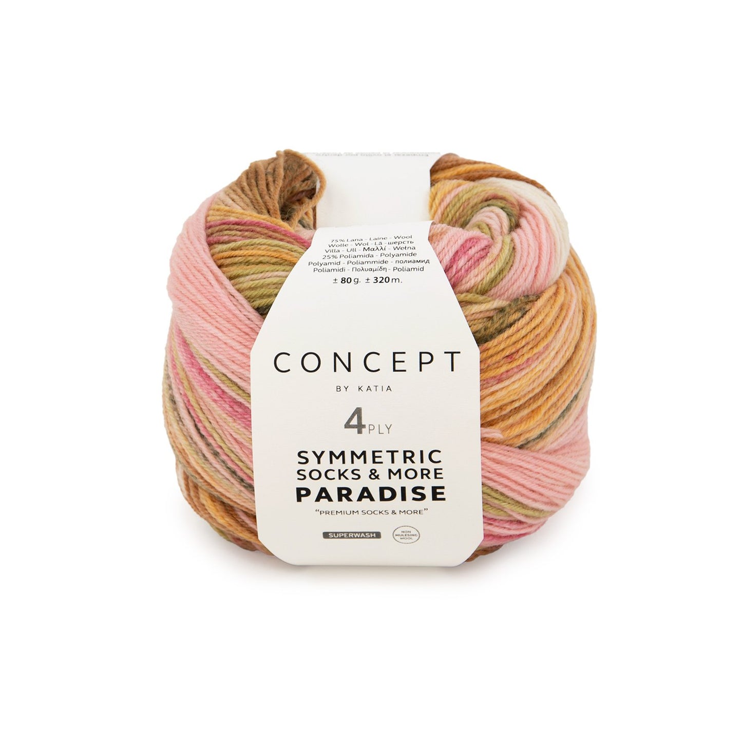 Katia Concept Symmetric Socks & More Paradise