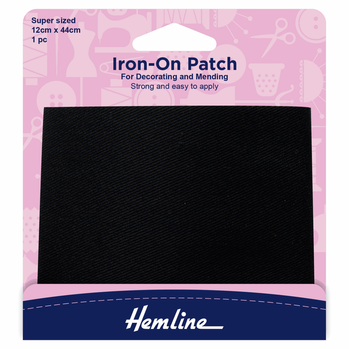 Iron-On Patch Super Sized 12cm x 44cm