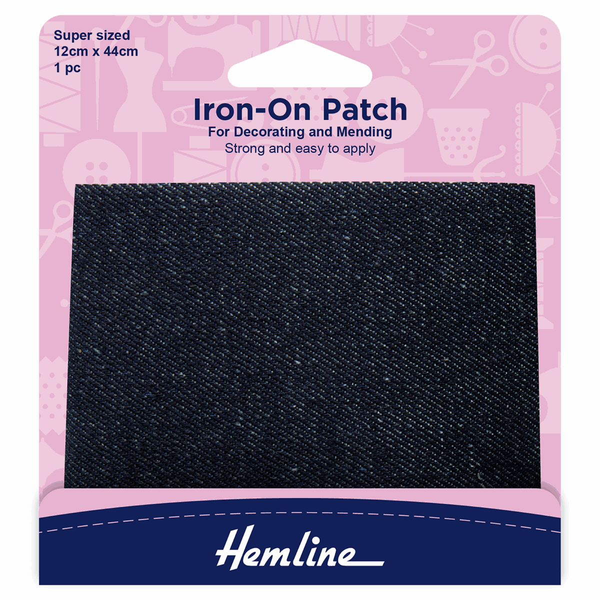 Iron-On Patch Super Sized 12cm x 44cm