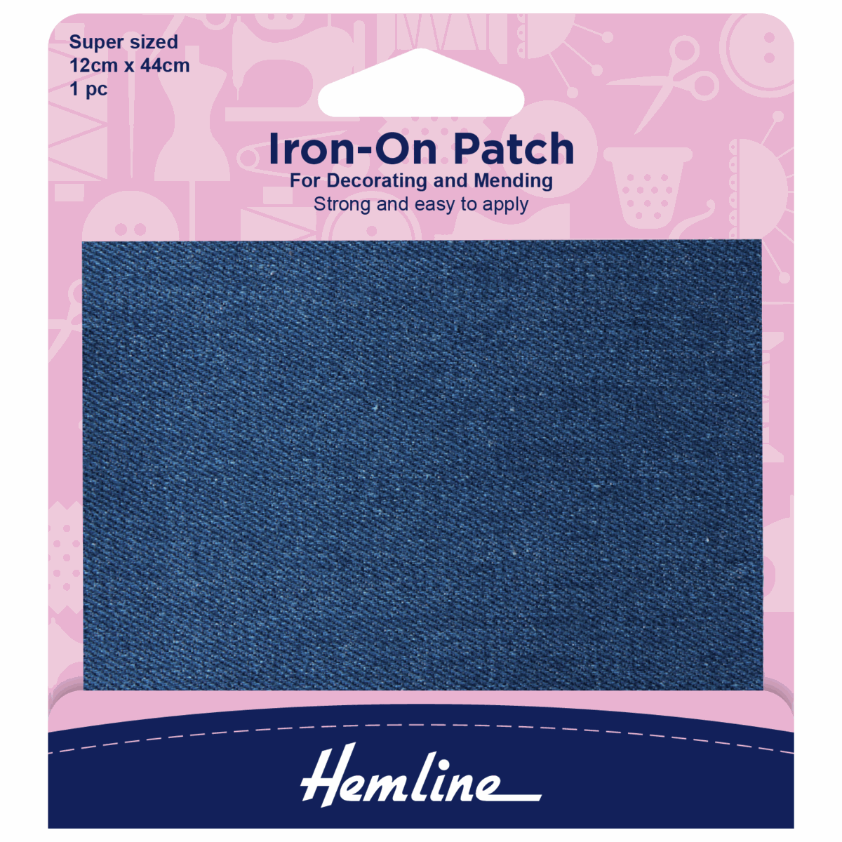 Iron-On Patch Super Sized 12cm x 44cm