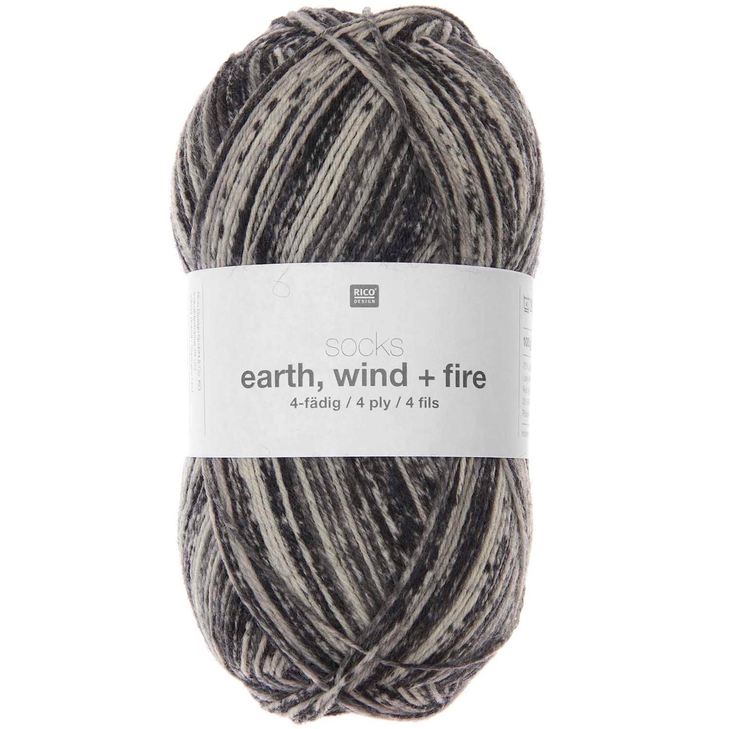 Rico Earth, Wind and Fire 4ply Sock