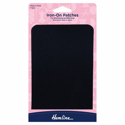 Hemline Iron-On Patches