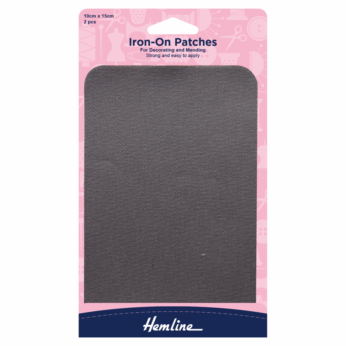 Hemline Iron-On Patches