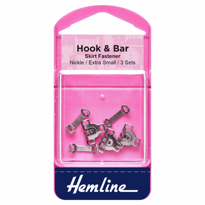 Skirt Hook and Bar Fasteners