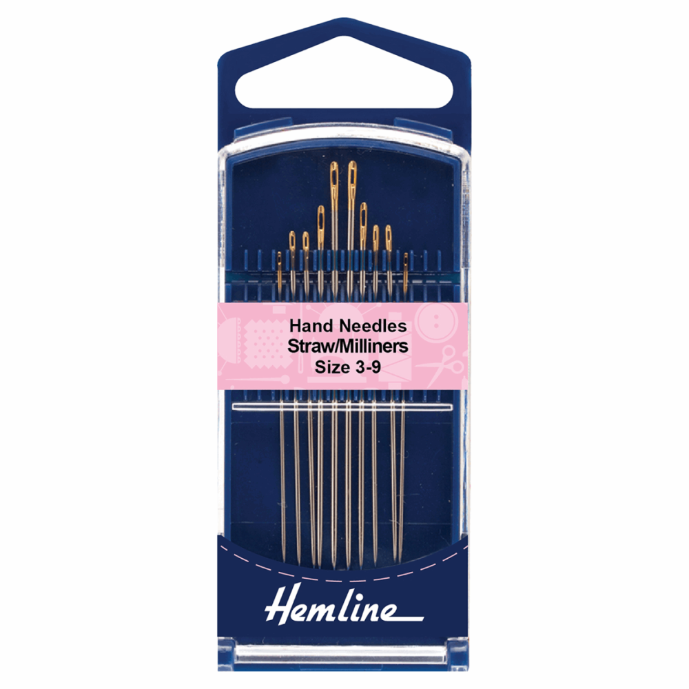 Hemline Straw/Milliners Needles