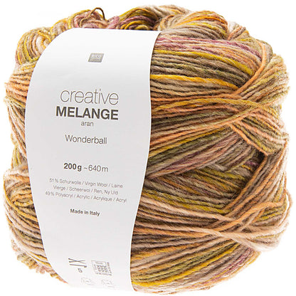 Rico Creative Melange Aran Wonderball