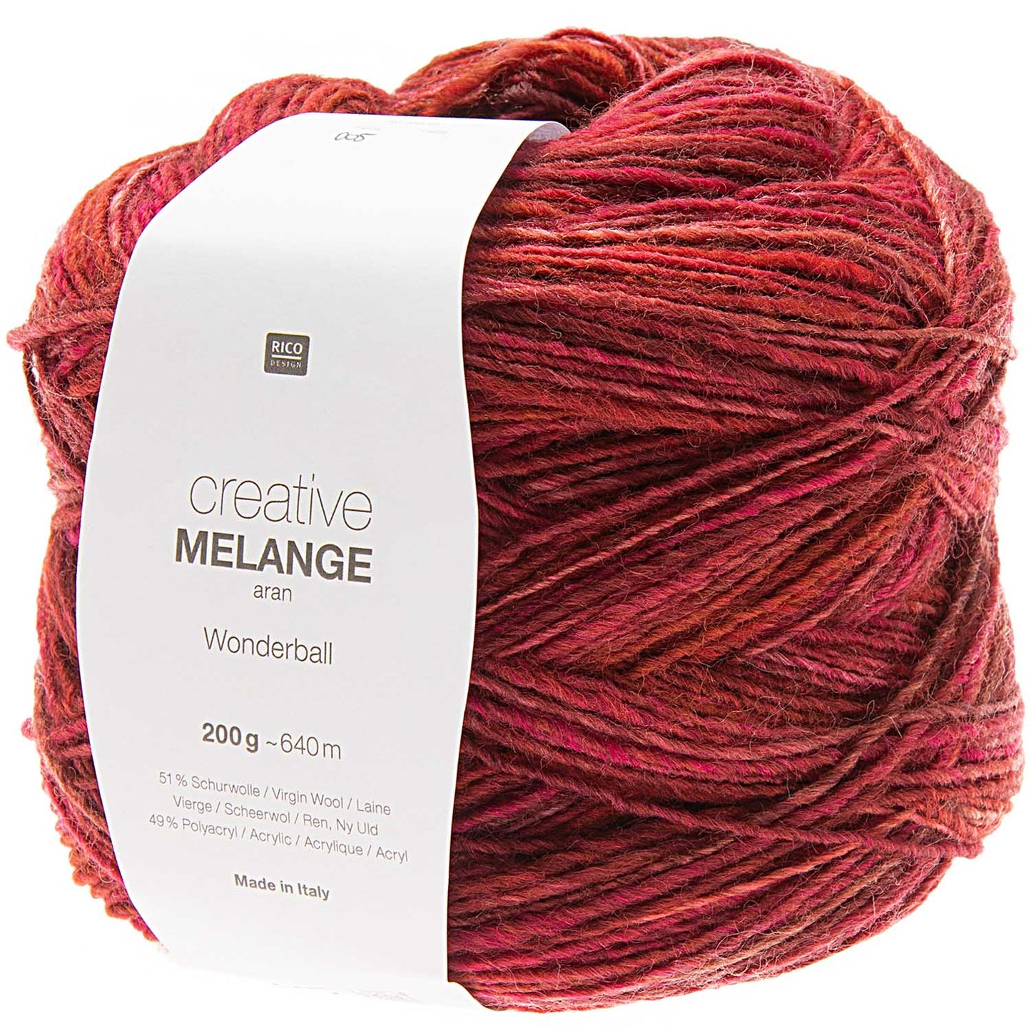 Rico Creative Melange Aran Wonderball